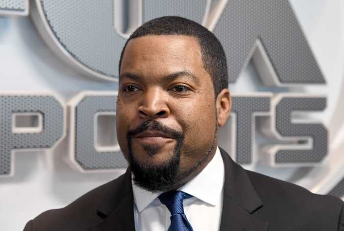 Ice Cube during the BIG3 League draft at the Fox Sports Studio.